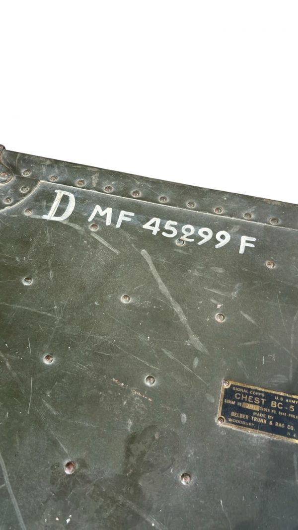 Coffre US CHEST BC-5 Géneral Merlin 1943 – Image 10