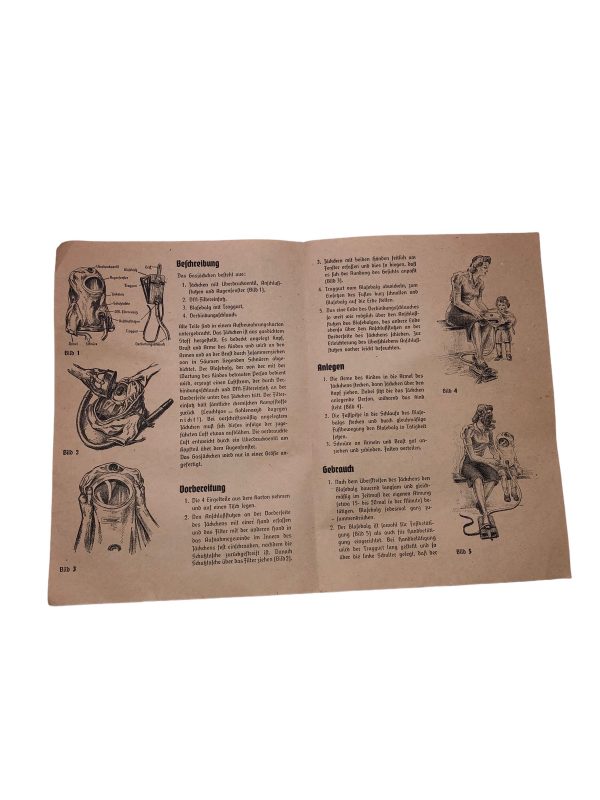 Masque A Gaz Bébé Allemand Complet – Image 14