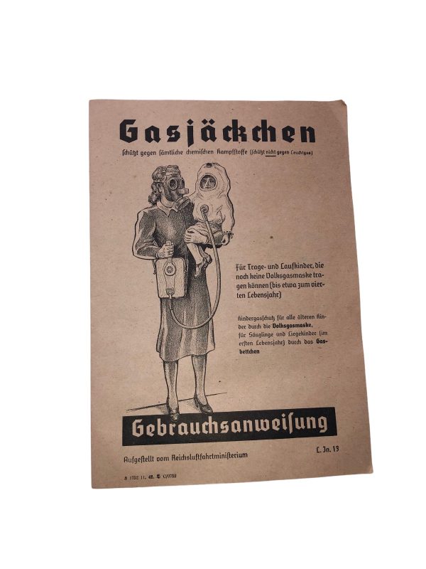Masque A Gaz Bébé Allemand Complet – Image 13