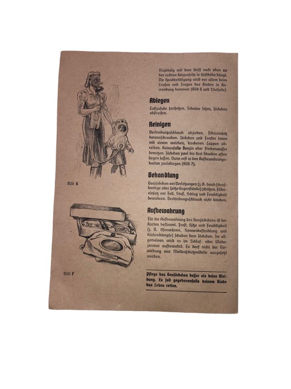 Masque A Gaz Bébé Allemand Complet – Image 15