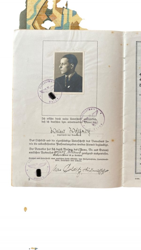 Ensemble Reichssportabzeichen 1942 Hitlerjugend – Image 3