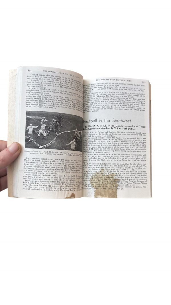 Guide officiel de football américain NCAA 1941 – Image 4