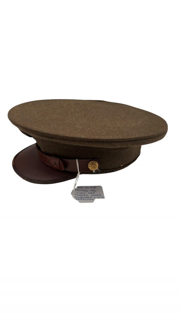 Casquette US Enlisted Men Nominative Floyd D. Weinerth – Image 2