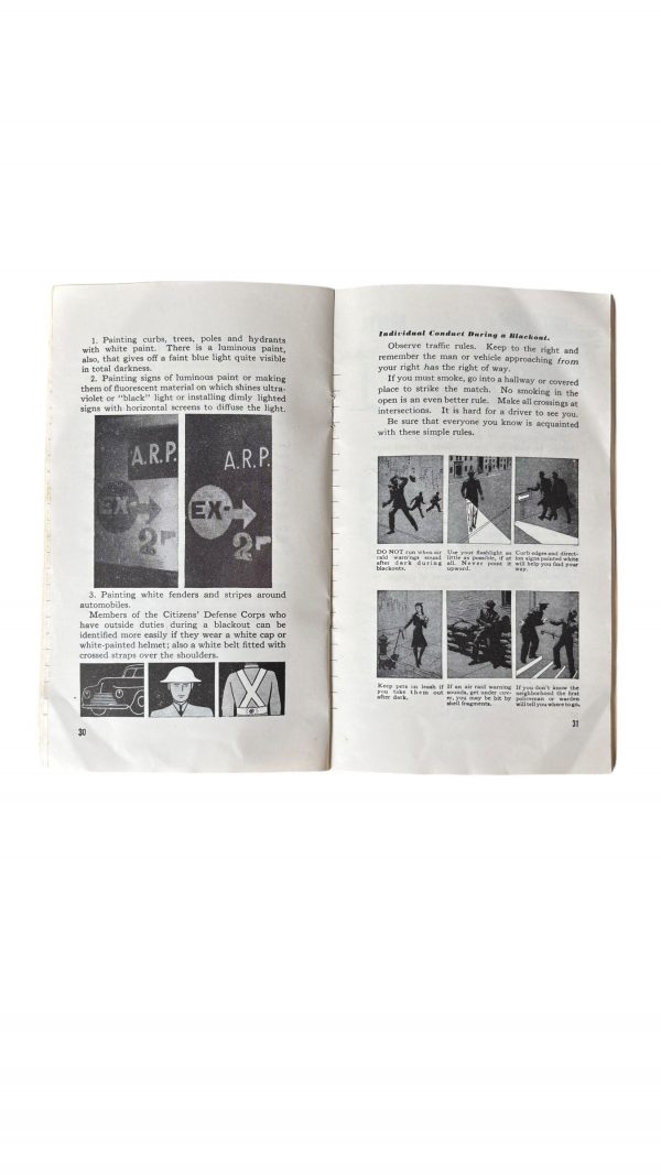A Handbook for Air Raid Wardens 1941 Nominatif – Image 5