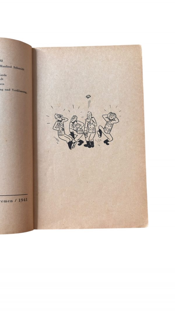 Livre Humoristique Allemand 1941 Lachendes Feldgrau – Image 4
