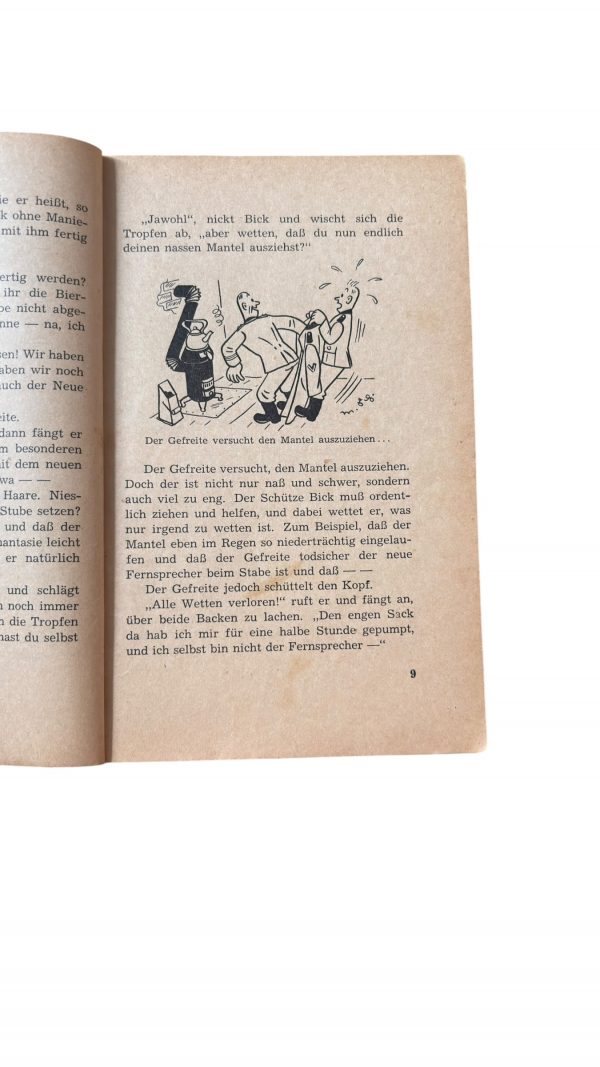 Livre Humoristique Allemand 1941 Lachendes Feldgrau – Image 5