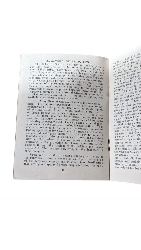 Selectees Handbook 1942 – Image 4