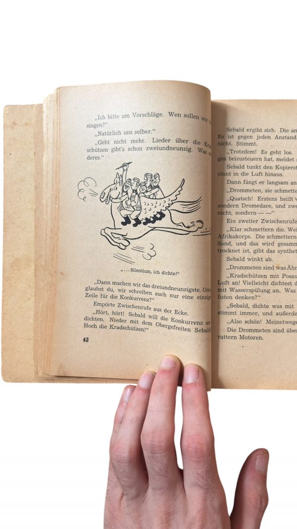 Livre Humoristique Allemand 1941 Lachendes Feldgrau – Image 6