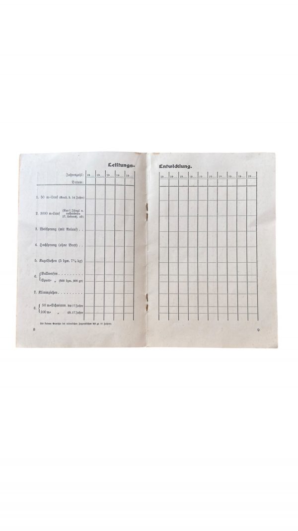 Ensemble Reichssportabzeichen 1942 Hitlerjugend – Image 17