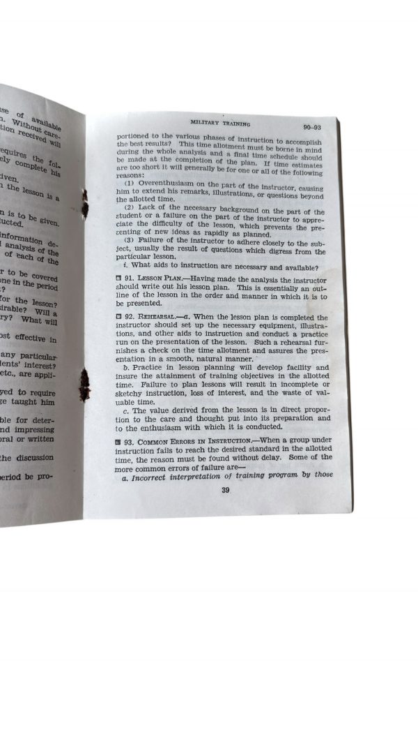 Basic Field Manual Military Training FM 21-5 1941 – Image 3