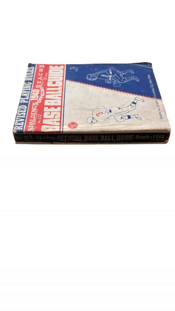 Spalding–Reach Official Base Ball Guide 1940 – Image 2