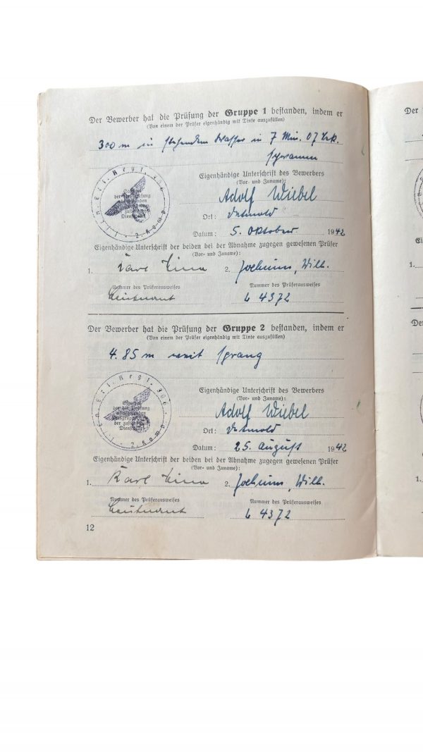 Ensemble Reichssportabzeichen 1942 – Image 9