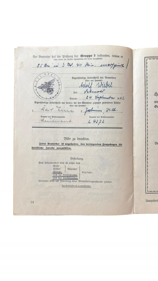 Ensemble Reichssportabzeichen 1942 – Image 11