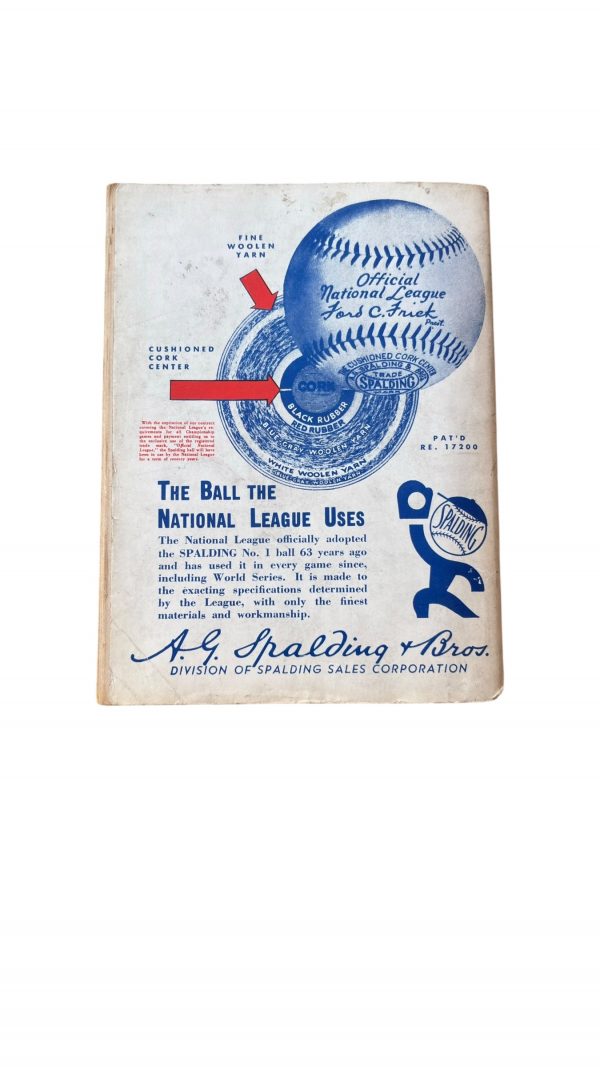 Spalding–Reach Official Base Ball Guide 1940 – Image 8