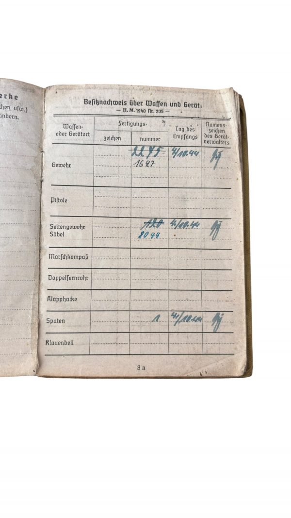 Soldbuch Transmission POW France – Image 9