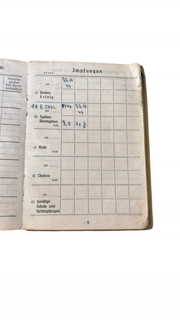 Soldbuch Transmission POW France – Image 12