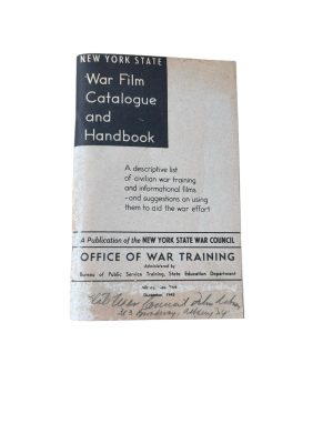 War Film Catalogue and Handbook 1943 Nominatif