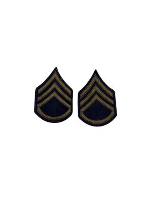 Paire Grade Sergeant US