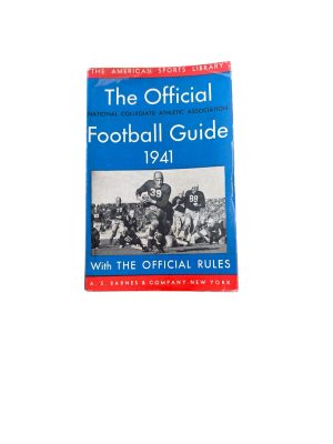 Guide officiel de football américain NCAA 1941