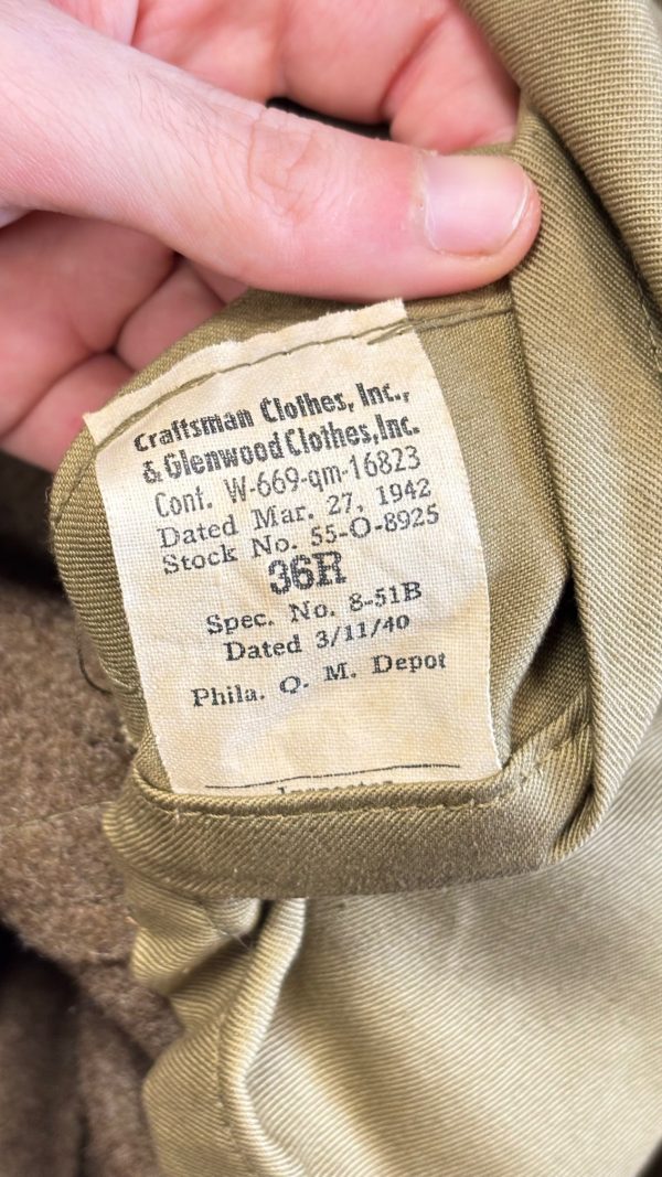 Overcoat 9th Air Force et 8th Air Force 1942 USAAF – Image 11