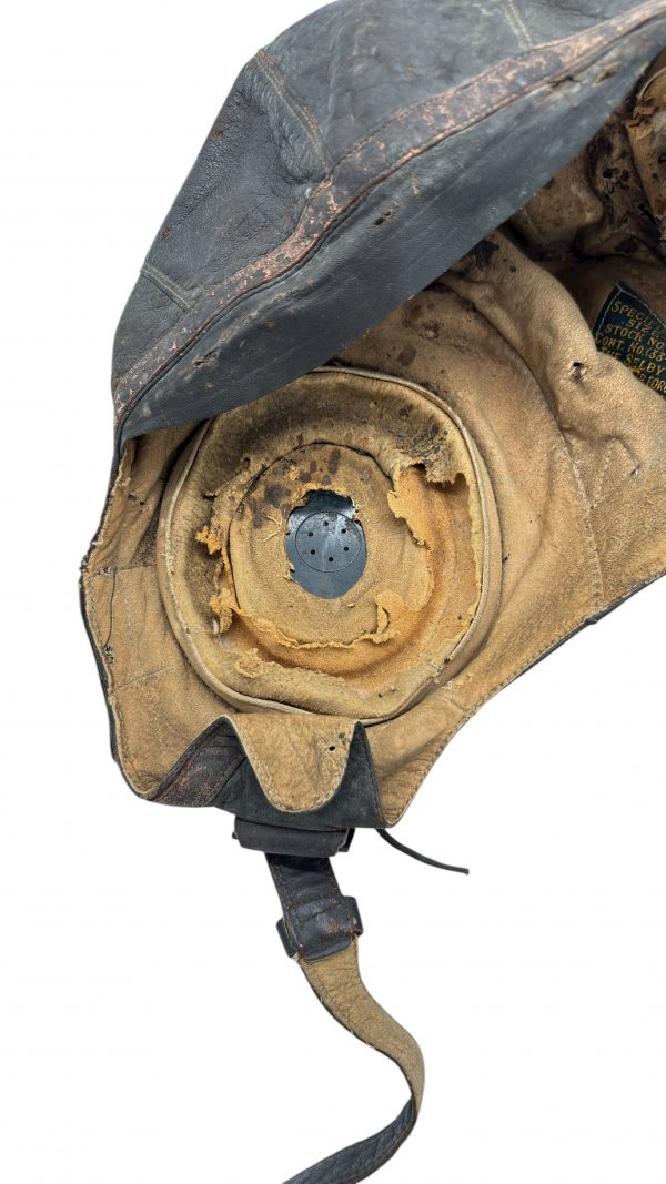 Bonnet de vol USAAF type A-11 avec écouteurs ANB-H-1 – Image 8