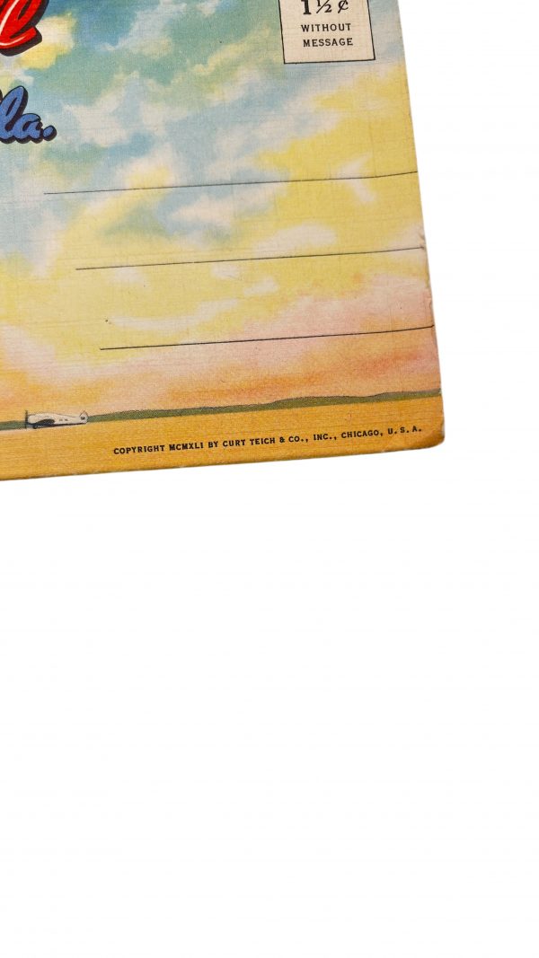 Carte Postal Maxwell Field USAAF – Image 2