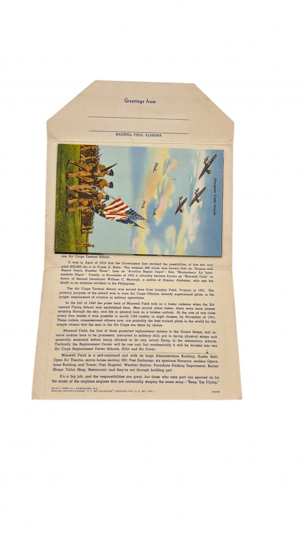 Carte Postal Maxwell Field USAAF – Image 4