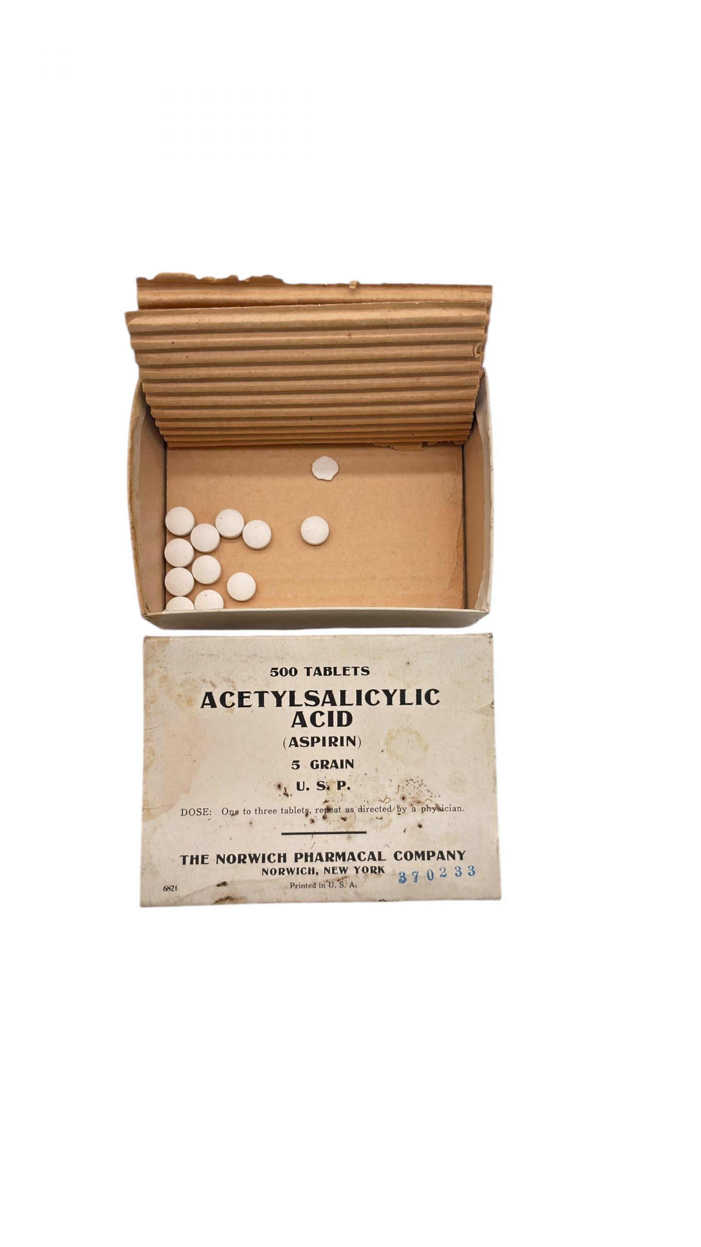Boîte de comprimés d’acide acétylsalicylique (Aspirine) – Image 5