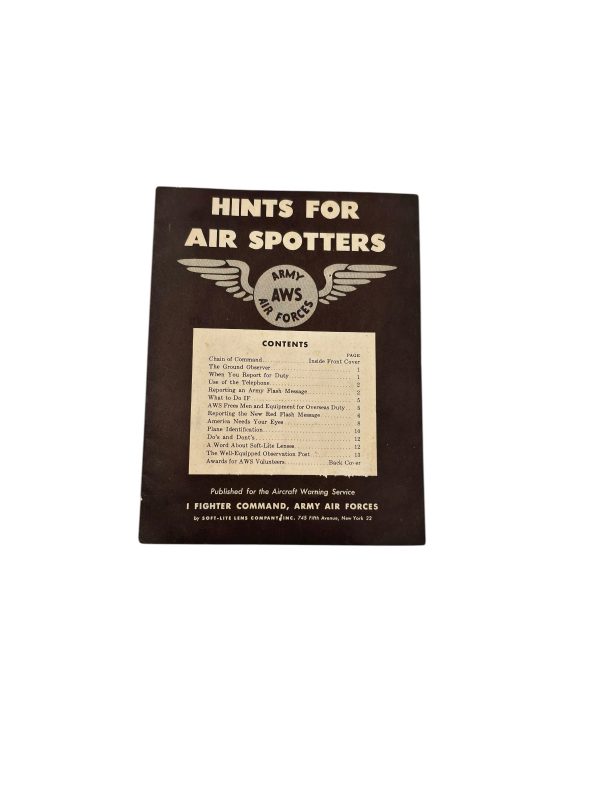 Hints for Air Spotters