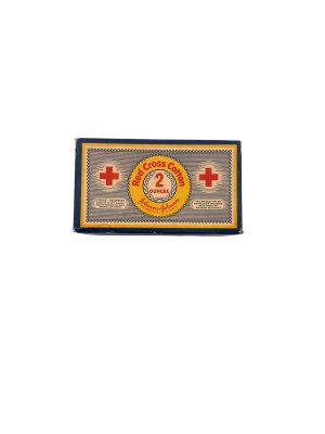 Boîte de coton chirurgical stérile “Red Cross Cotton”