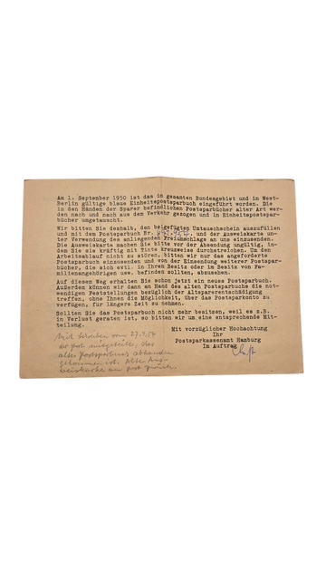 Livret d’Épargne Postal Allemand – Image 22