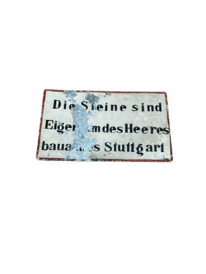 Panneau Indication Allemand