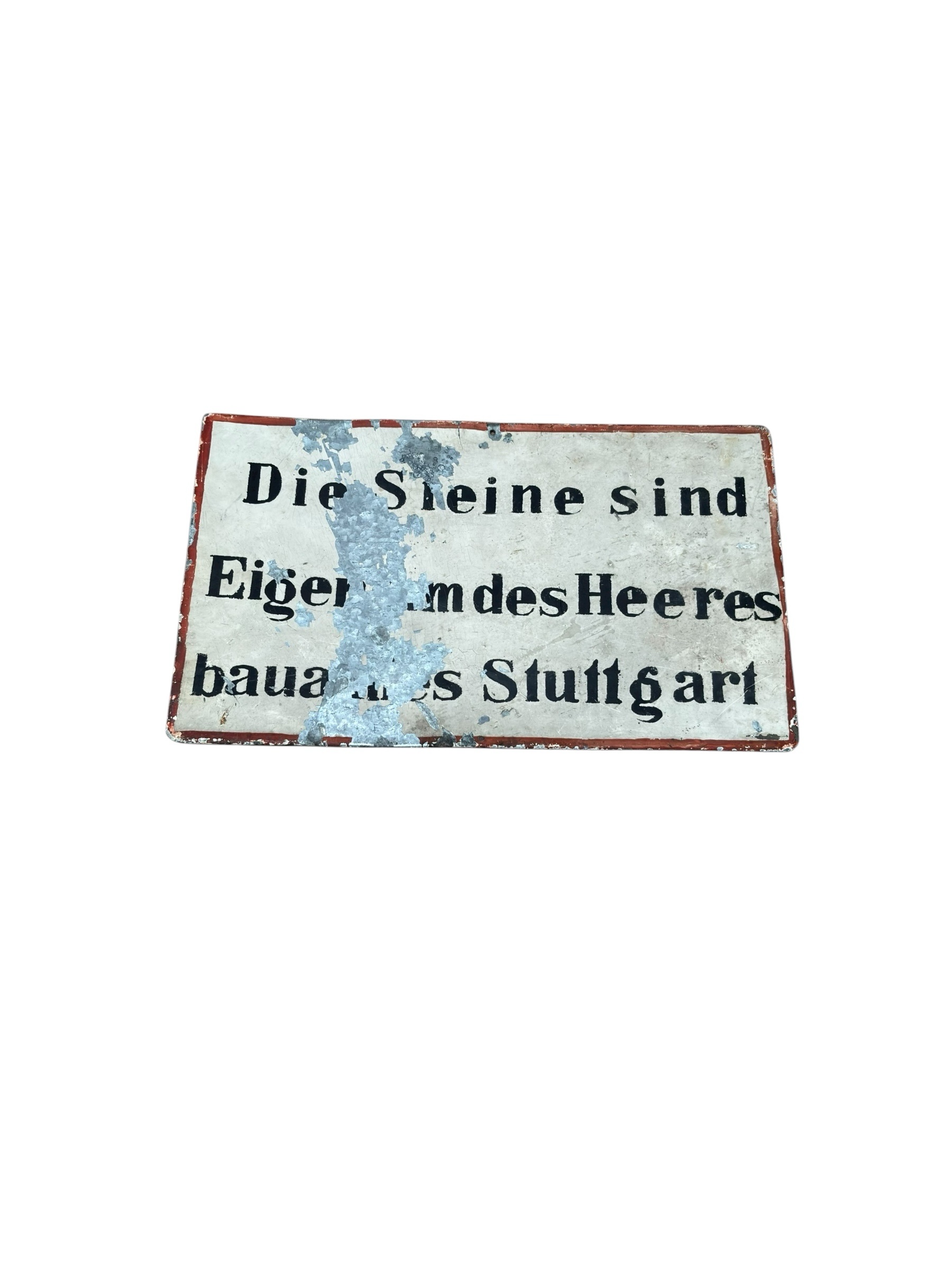 Panneau Indication Allemand