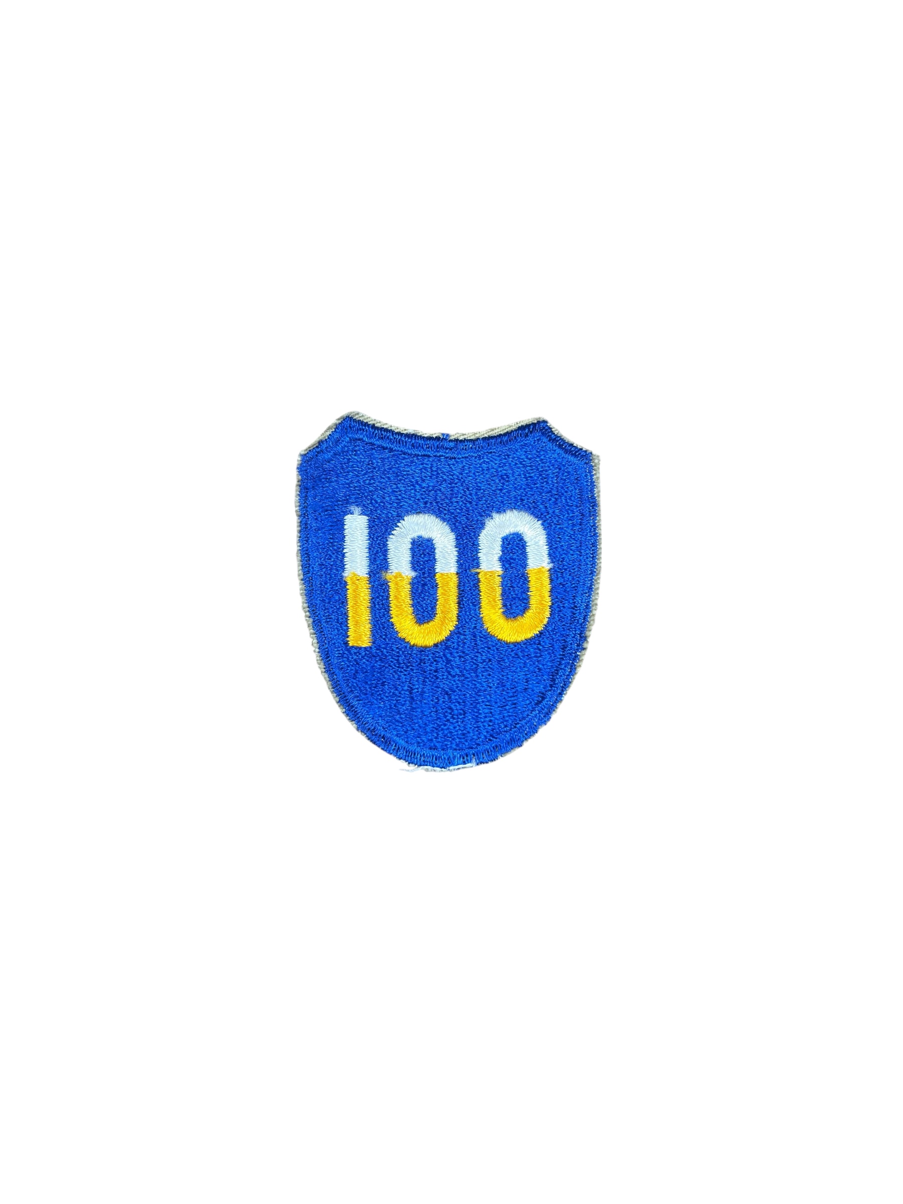 Patch 100e division d'infanterie