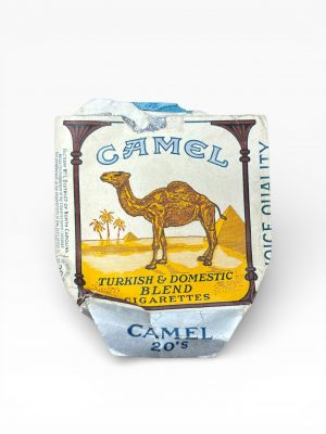 Paquet Cigarette Camel vide