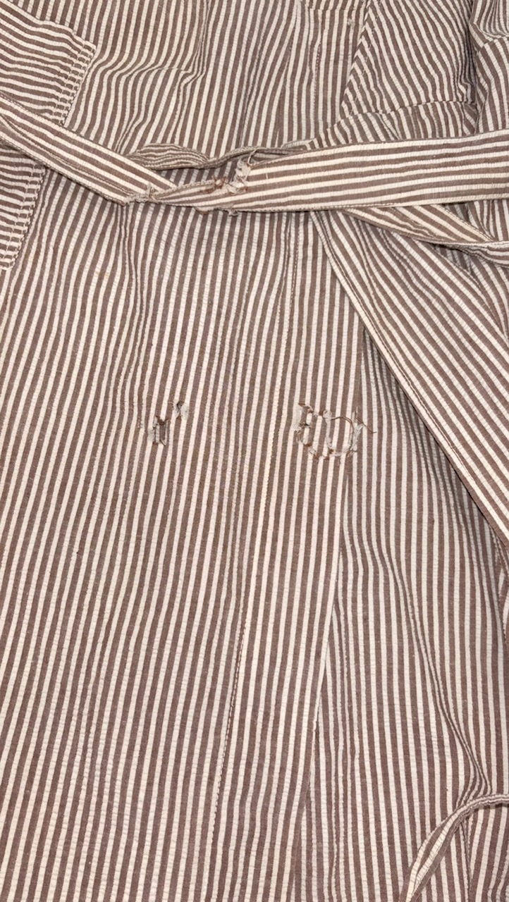 Robe Seersucker Nominative + Coiffe Nurse WWII – Image 4
