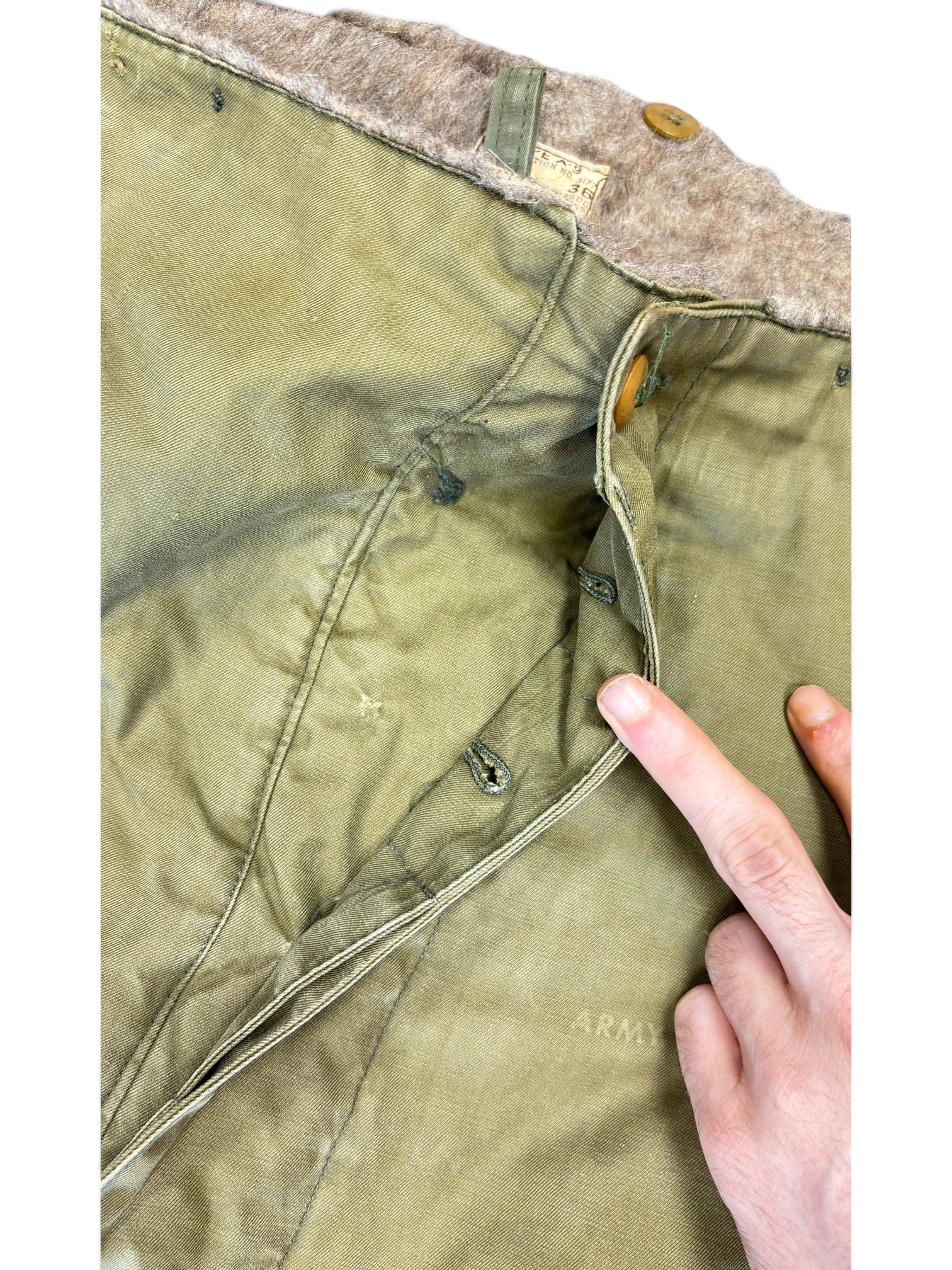 Pantalon de vol Type A-9 US WWII – Image 6