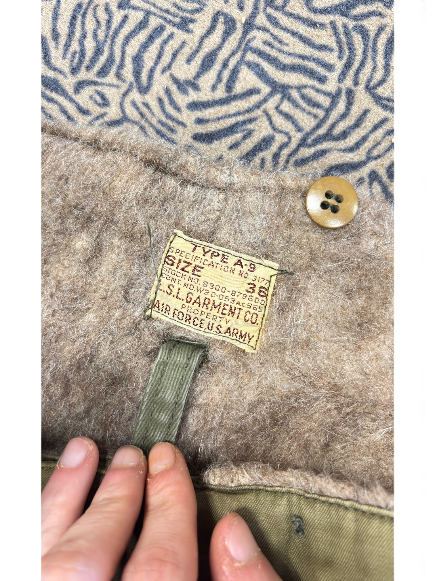 Pantalon de vol Type A-9 US WWII – Image 12