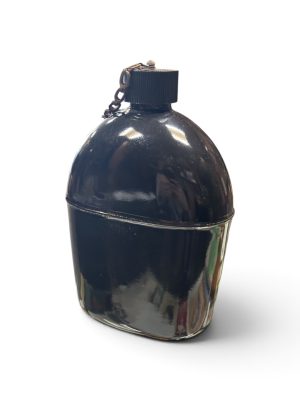 Gourde US Emaillée Noir 1942 WWII
