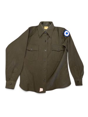 Chemise Chocolat WAC/NURSE WWII