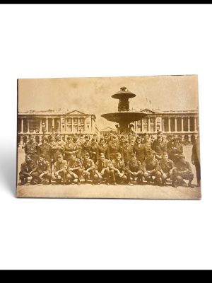 Photo groupe WAC Place de la concorde PARIS WWII