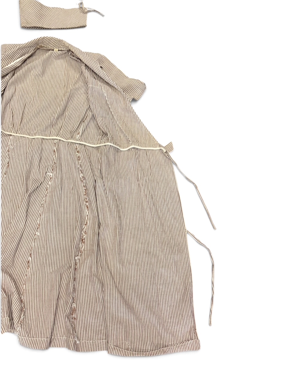 Robe Seersucker Nominative + Coiffe Nurse WWII – Image 10