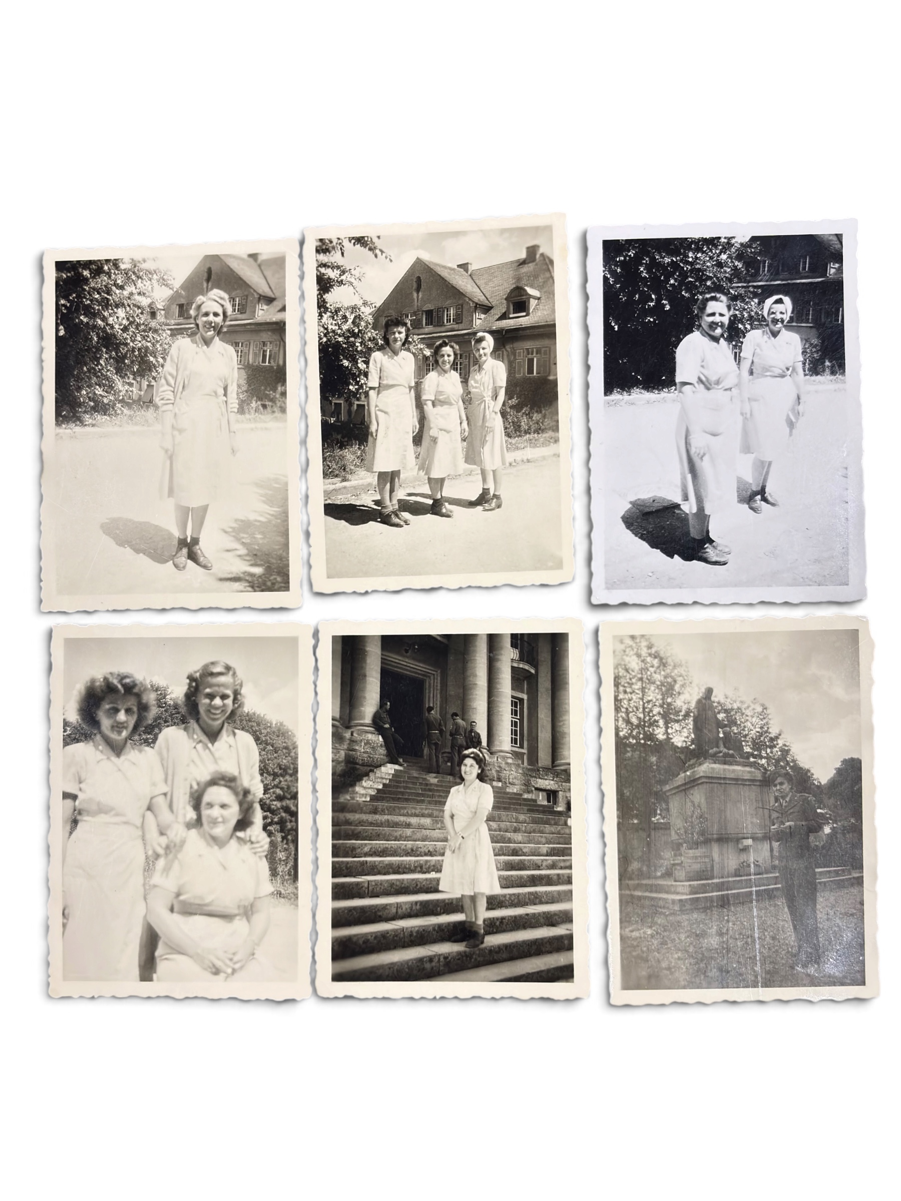 Lot 6 Photos Nurse WWII