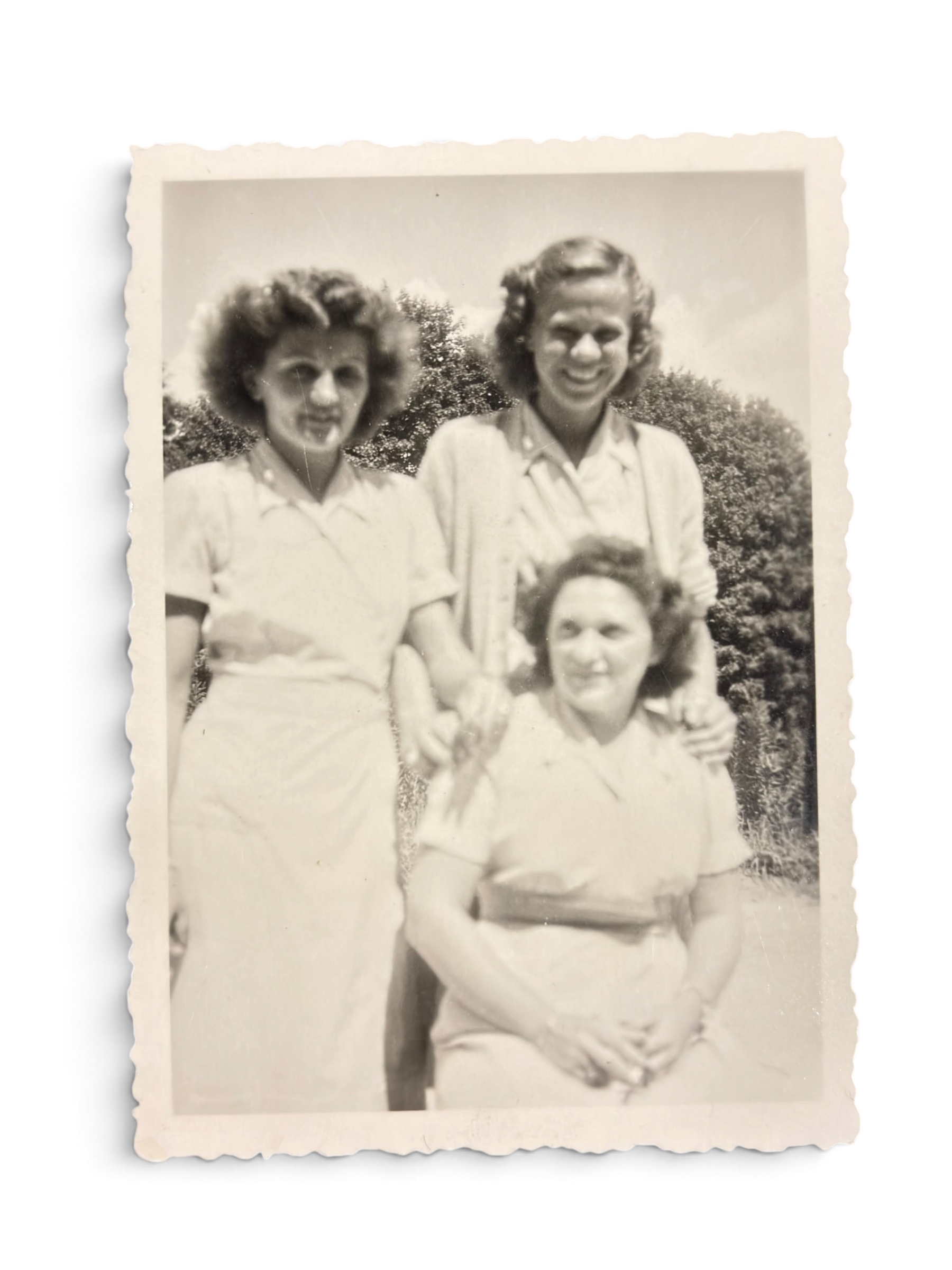 Lot 6 Photos Nurse WWII – Image 4