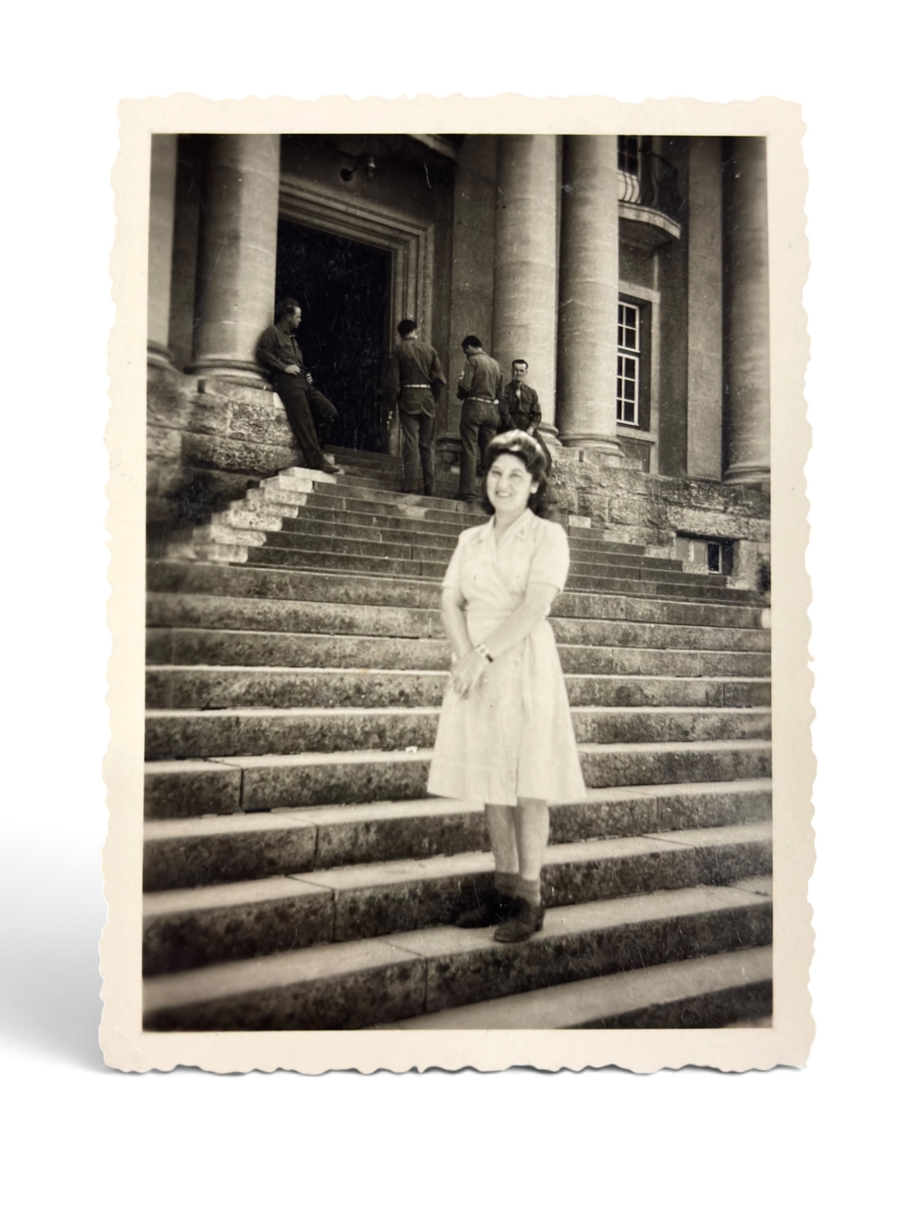 Lot 6 Photos Nurse WWII – Image 6