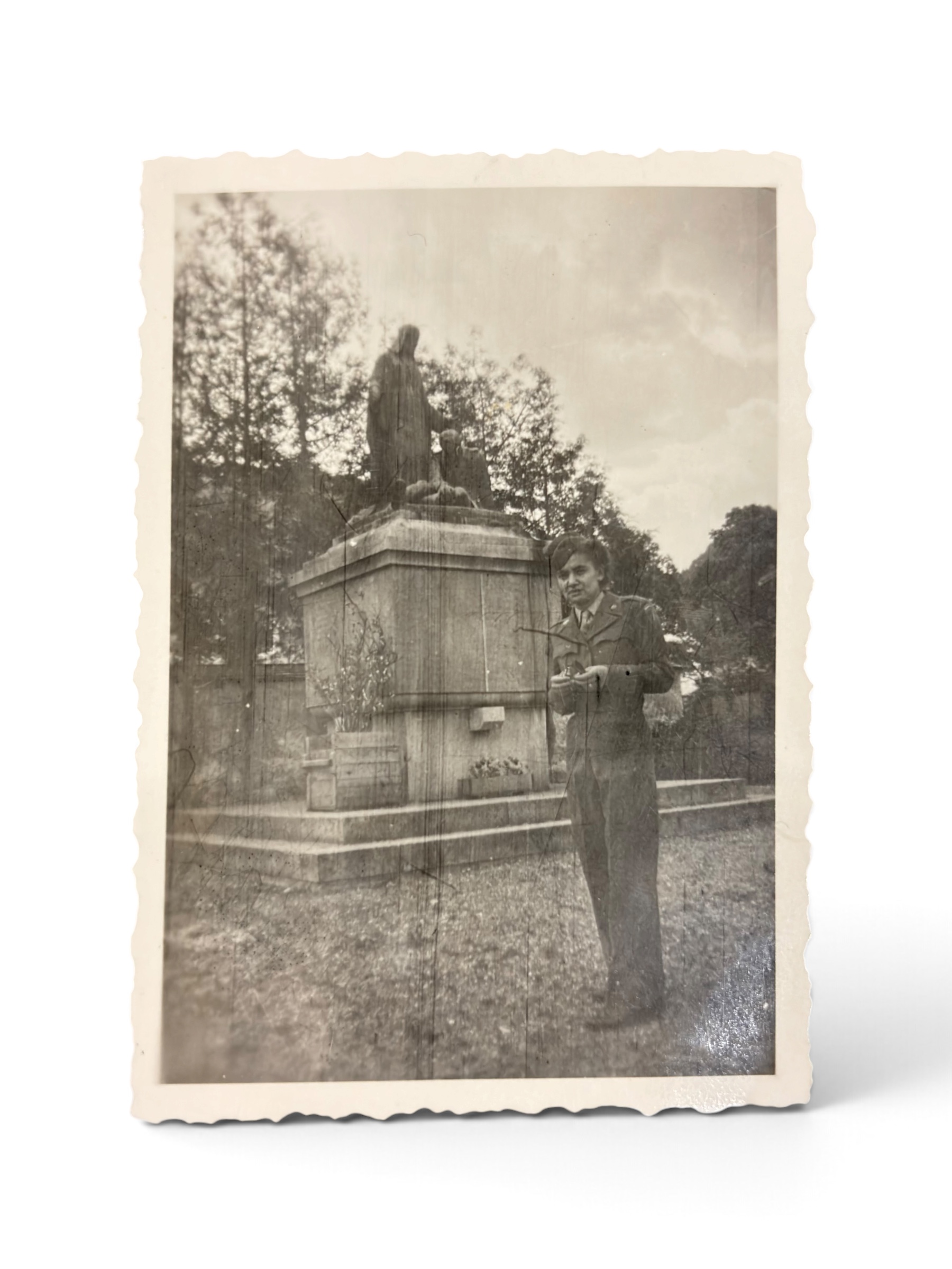 Lot 6 Photos Nurse WWII – Image 7