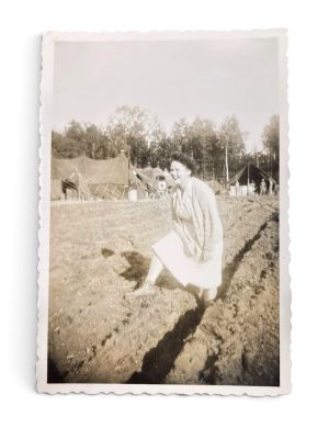 Photo Nurse Hôpital Campagne WWII