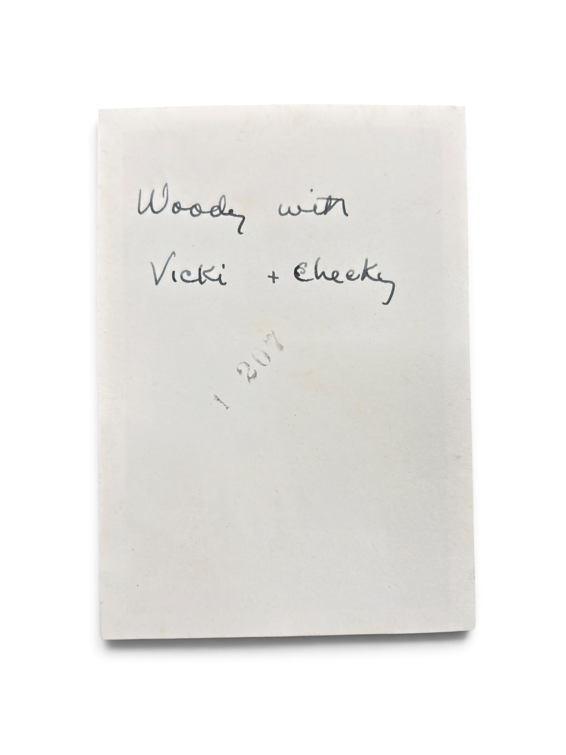 Lot Photo Nurse + Chien 1945 WWII – Image 3