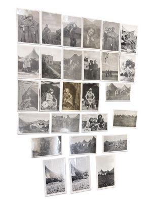 Gros Lot Photo Nurse Campement Médical WWII