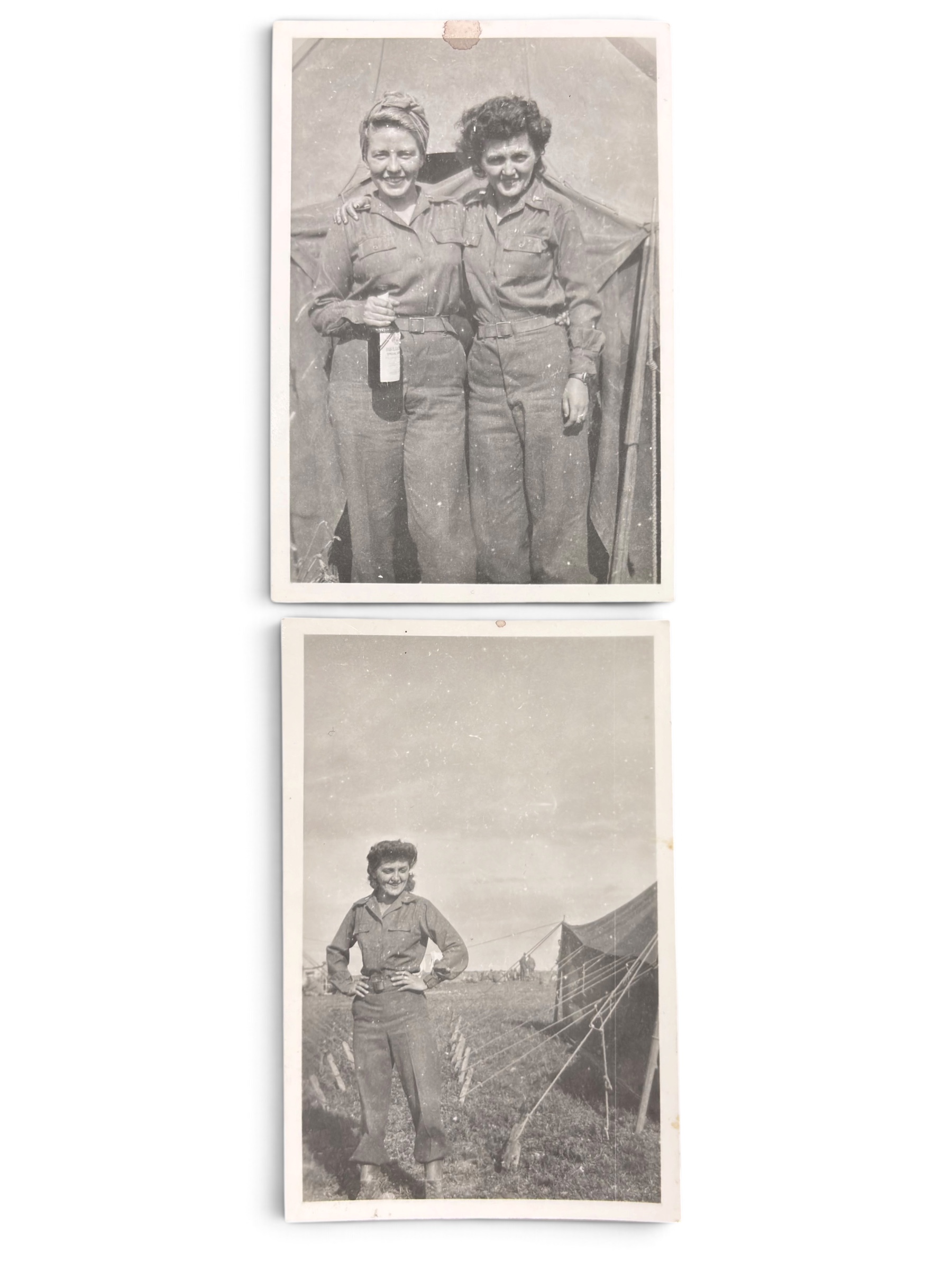 Gros Lot Photo Nurse Campement Médical WWII – Image 2